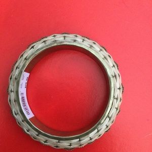 Cute braided wood bracelet